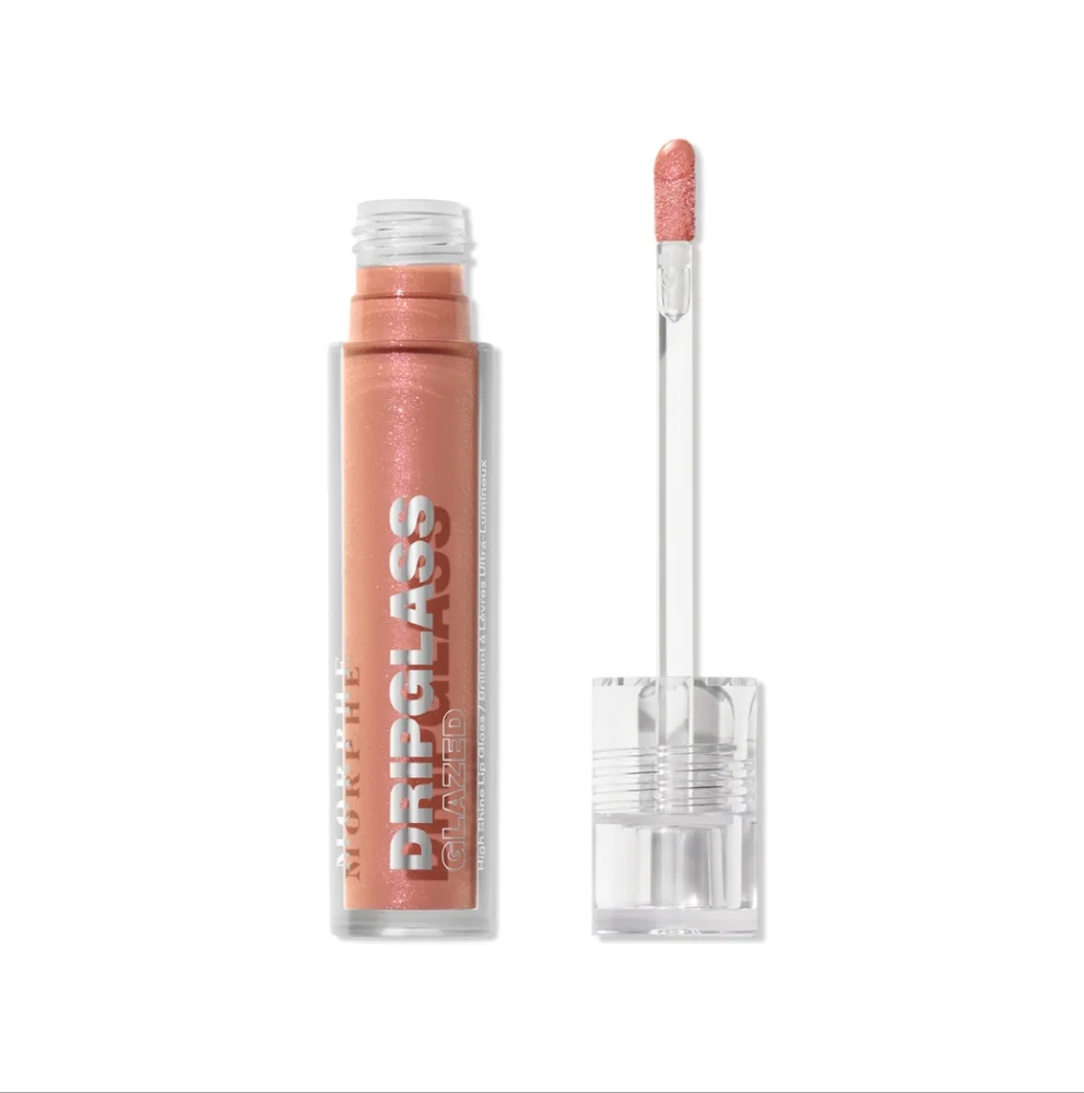Morphe Dripglass Glazed High Shine Lip Gloss Shade:Beige Beam✨🆕